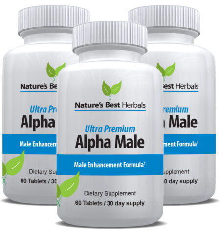 Ultra Premium Alpha Male enhancement formula 3 bottles