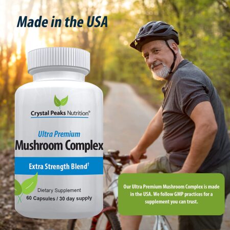 Ultra Premium Mushroom Complex from Crystal Peaks Nutrition